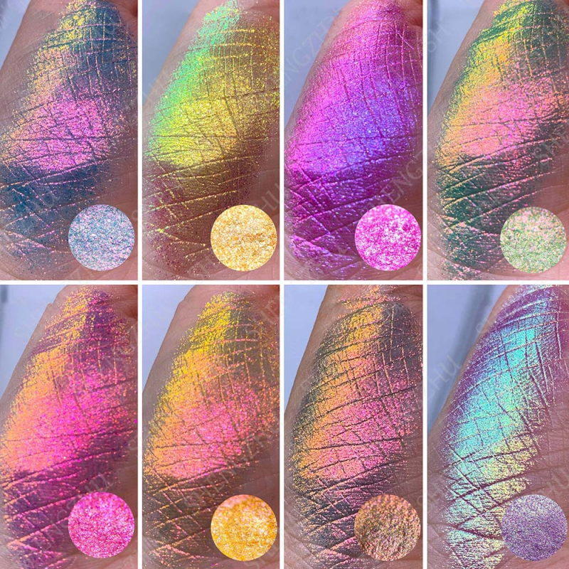 Chameleon Nail Powder Manufacturer - Wholesale Iridescent Neon Color-Changing Aurora Powder