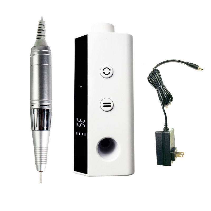 Electric Nail Drill Manufacturer - New Design 60W 35000rpm Strong Cordless Coreless Machine