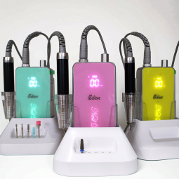 Electric Nail Drill Machine Manufacturer - 35000rpm Brushless Cordless Rechargeable with Charging Base