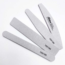Disposable Nail File Manufacturer - Professional Gray EVA Sanding 100/180 Grit Round