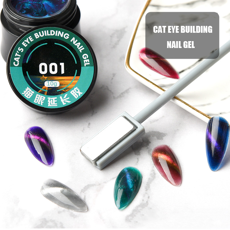 Cat Eye Extension Gel Supplier - Hot Sell 6 Colors Concentrated Finish Salon UV Polish Glue