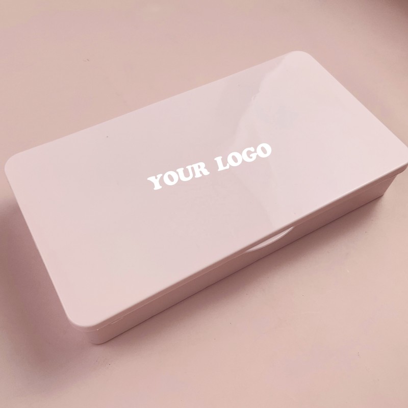 Nail Art Tips Supplier - Artificial Square French Tapered Coffin No C Curve False Nail Tips