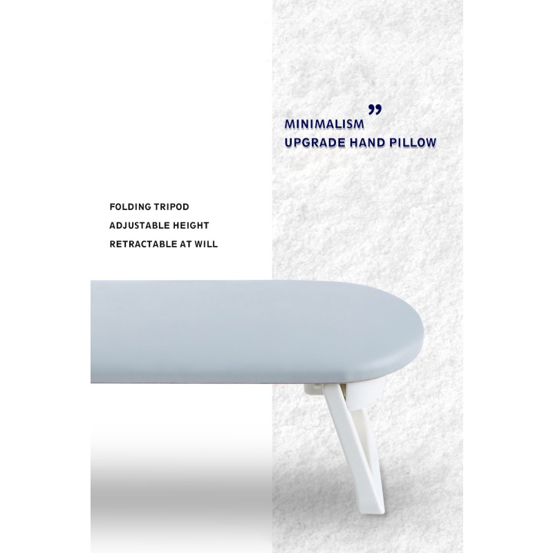 Manicure Hand Pillow Supplier - Soft PU Leather Salon Arm Rest Nail Tools