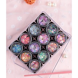 Nail Sequins Stickers Manufacturer - New Style Glitter Irregular Shine Decals for Manicure