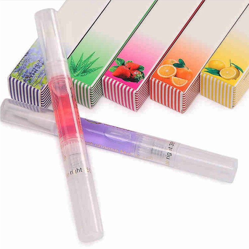 Nail Cuticle Oil Pen Manufacturer - Wholesale 15 Flavors Mini Revitalizer Oil OEM Custom Logo