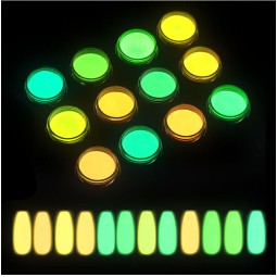 Luminous Nail Polish Manufacturer - Brilliant Night Long Lighting Noctilucent Glow Dark Pigment