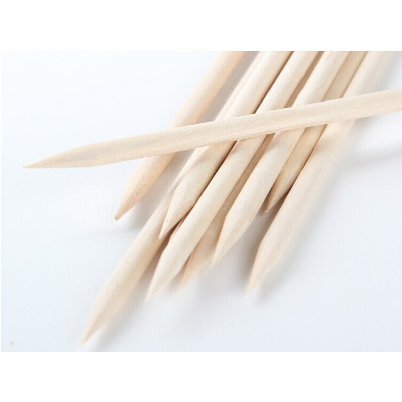 Cuticle Stick Supplier - Double Head Dead Skin Push Wooden for Nail Art Tool