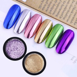 Chrome Pigments Manufacturer - Newest 15 Colors for Gel Polish Mirror Effect Powder