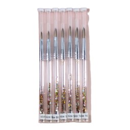 Acrylic Nail Brush Factory - High Quality Plastic Handle Gel Polish Kolinsky Nail Brush