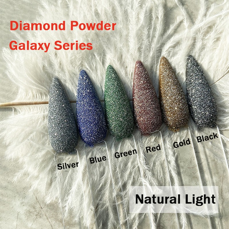 Disco Nail Powder Supplier - New Hot Super Glitter Colorful Flash Effect Acrylic Powder