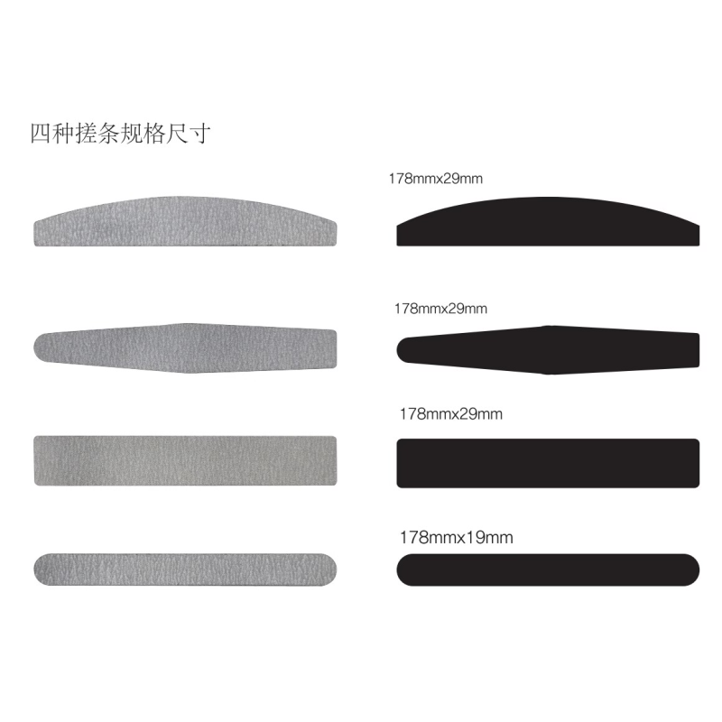 Disposable Nail File Supplier - High Quality Double Side 100/180 Grit for Home Salon Use