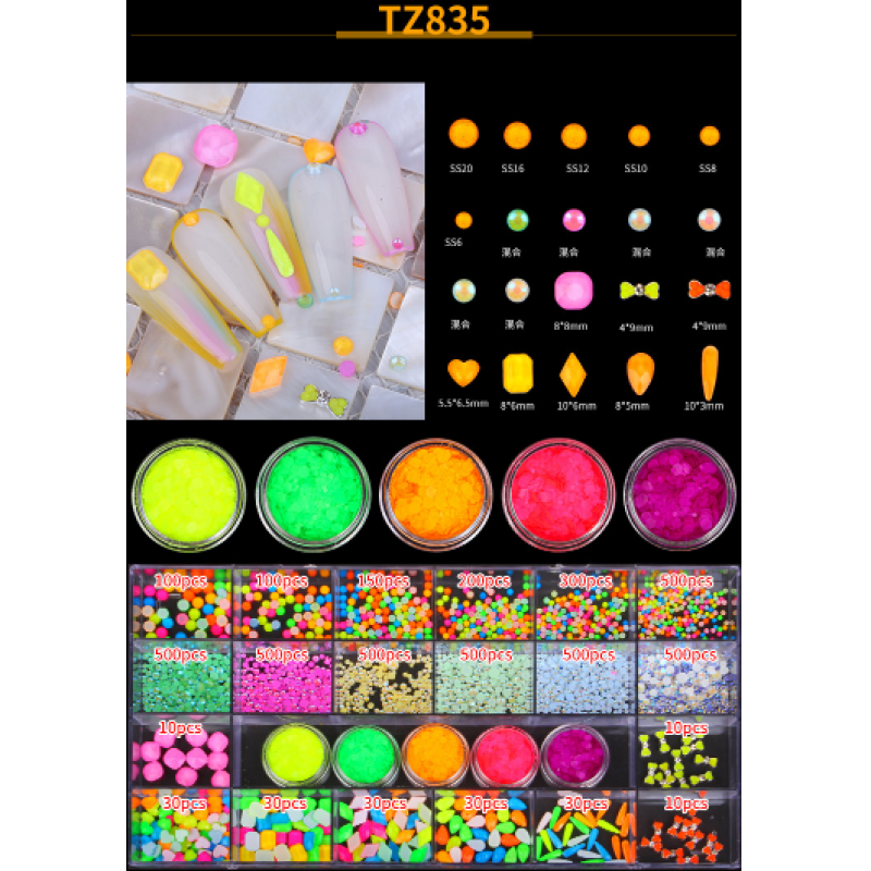 3D Nail Decoration Supplier - High Quality Skull Rhinestone Diamond Stickers Metal Crystal