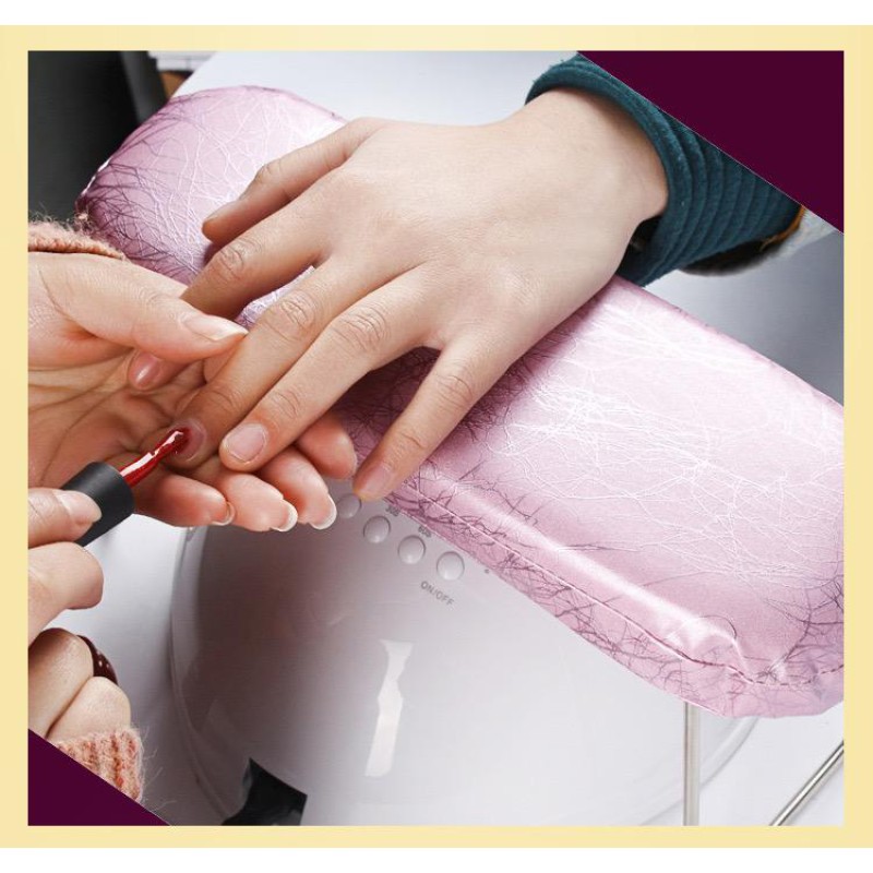 Portable Arm Rest Supplier - Table Shape Cushion for Nail Salon Supplies Hand Rest
