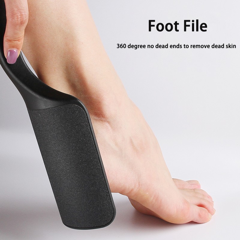 Stainless Steel Foot File Factory - Low Price Curved Double Side Dead Skin Remover