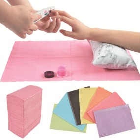 Disposable Table Mat Supplier - Multifunctional Waterproof Foldable Clean Pad for Nail Art