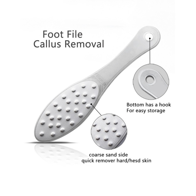 Professional Foot File Factory - High-End Stainless Steel for Hard and Dead Skin Care