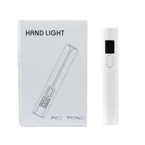 Handheld UV Nail Lamp Supplier - Portable Mini LCD Display One-Finger USB Phototherapy Lamp