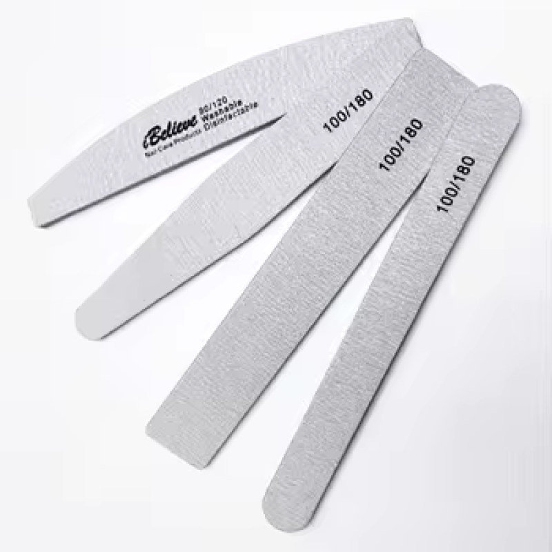 Disposable Nail File Supplier - High Quality Double Side 100/180 Grit for Home Salon Use