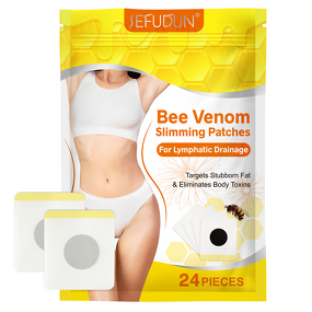 Bee Venom Slimming Patches Manufacturer - 24-Pack for Stubborn Fat & Lymphatic Drainage