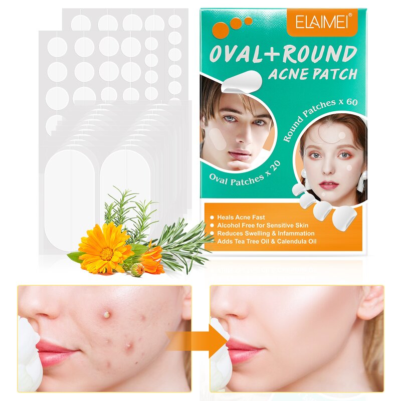 Acne Patches Manufacturer - Waterproof Invisible Pimple Patches with Tea Tree & Calendula