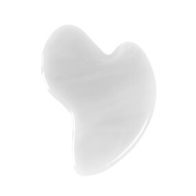 Opalite Gua Sha Stone Manufacturer - Heart Shape Facial Massage Tool in Rose Quartz