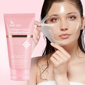 Collagen Facial Mask Manufacturer - 75ml Firming Hydrating Overnight Peel Off Mask for Private Label