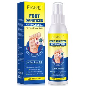 Tea Tree Oil Foot Spray Manufacturer - 120ml Natural Organic Deodorizer & Antimicrobial Sanitizer
