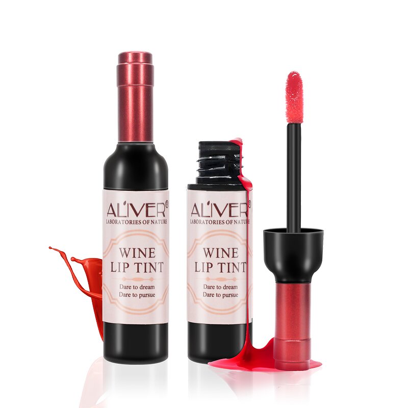 Lipstick Manufacturer - Dropshipping, 6 Colors, Long Lasting Matte & Waterproof Liquid Lip Gloss for Wine Bottle Design