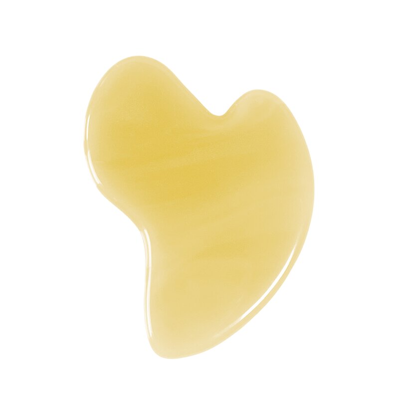 Jade Gua Sha Board Manufacturer - Pure Natural Heart Shape Crystal Rose Quartz Facial Skin Care Massage Tool