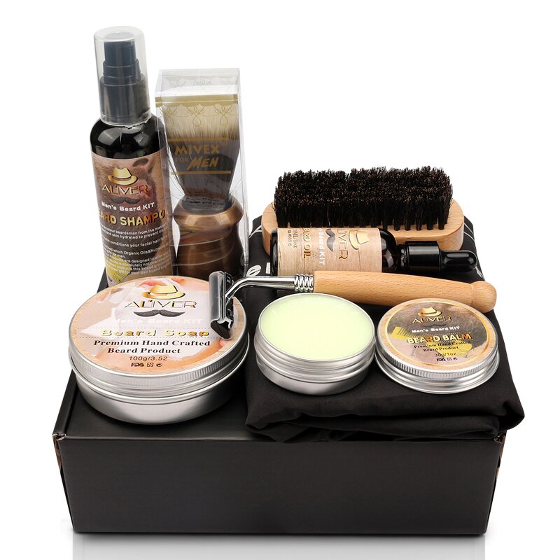 Beard Grooming Kit Manufacturer - Complete Holiday Gift for Men