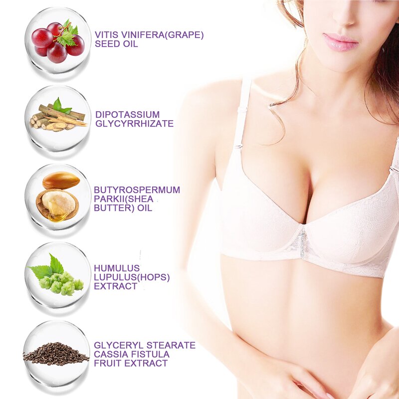 Ginseng Breast Enhancement Cream Manufacturer - Private Label Organic Natural Tightening Formula