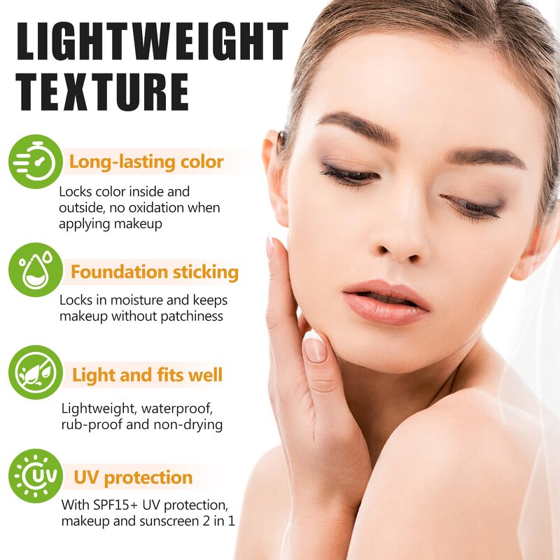 Sunscreen Foundation Manufacturer - SPF 15, 30ml, Long-Lasting & Waterproof