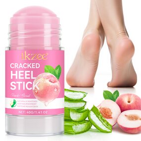 IKZEE Manufacturer - 40g Peach Flavor Cracked Heel Stick with Urea & Salicylic Acid