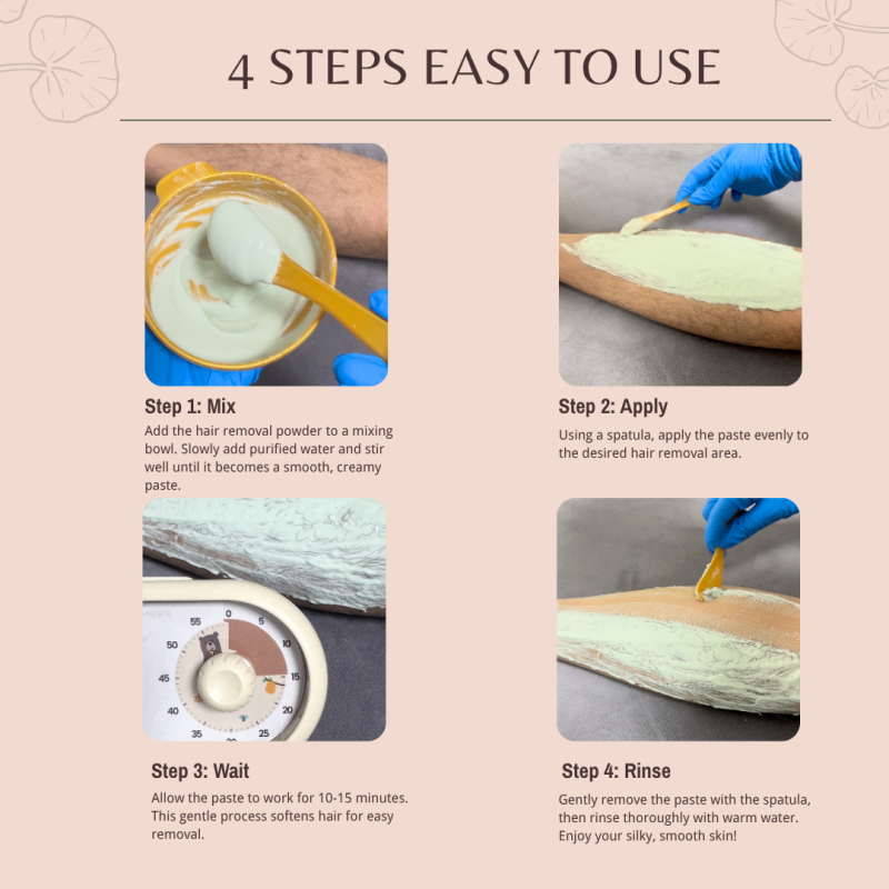 Hair Removal Cream Manufacturer - Private Label Quick Efficiency Full Body