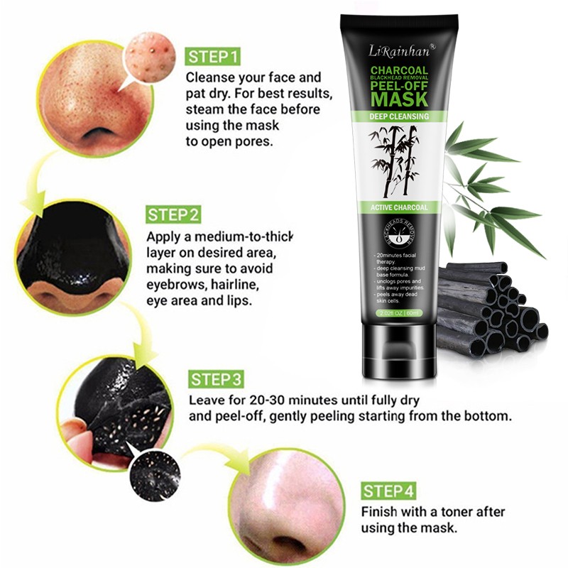 Charcoal Mask Factory - Charcoal Peel Off Blackhead Deep Cleansing