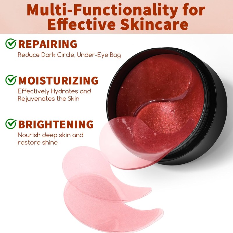 Caffeine Eye Mask Supplier - 60 Pcs Hyaluronic Acid Gel