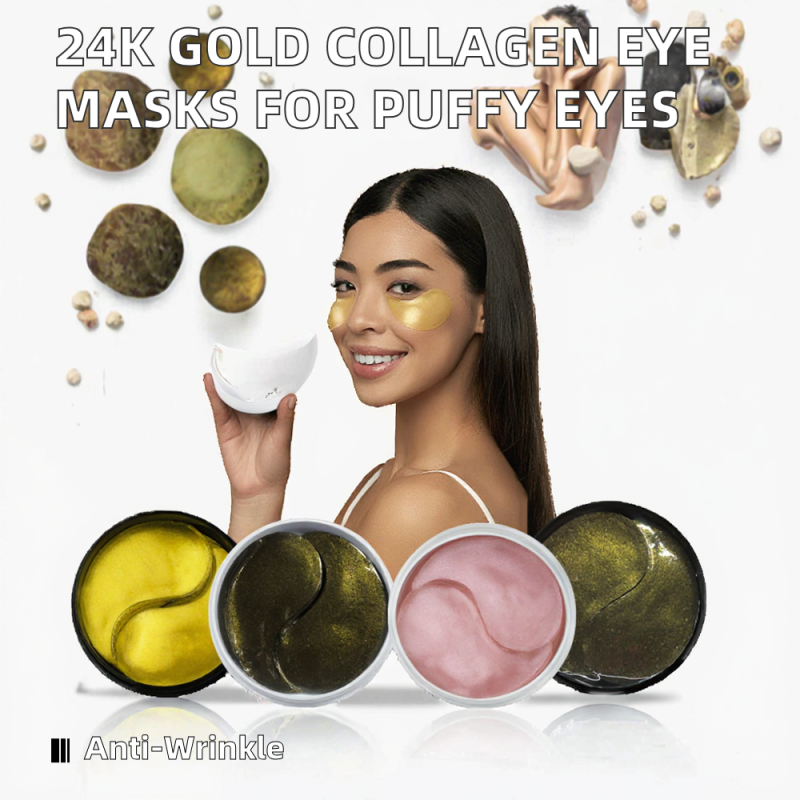 Gold Hydrogel Eye Mask Supplier - Hot Selling 24K Seaweed