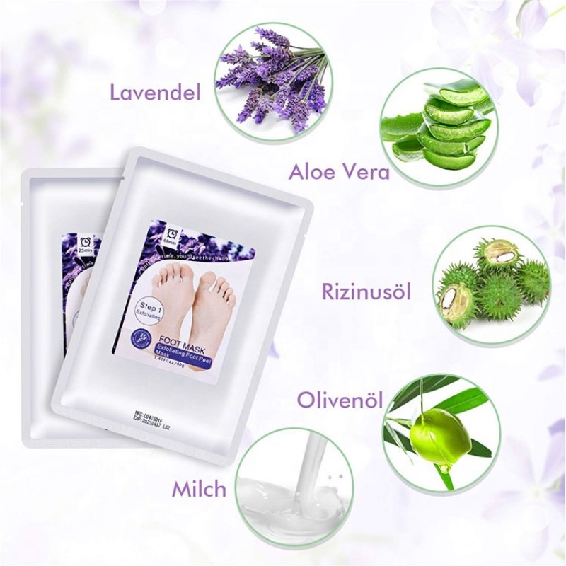 Foot Peel Mask Factory - Private Label Exfoliating Callus Remover