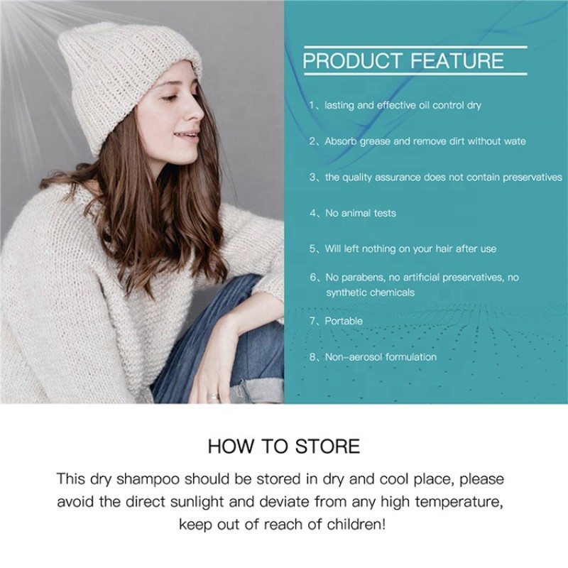 Dry Shampoo Supplier - Wholesale Korea Organic Herbal Powder