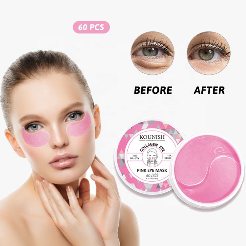 Eye Mask Factory - Private Label Pink Crystal Collagen Anti-Aging