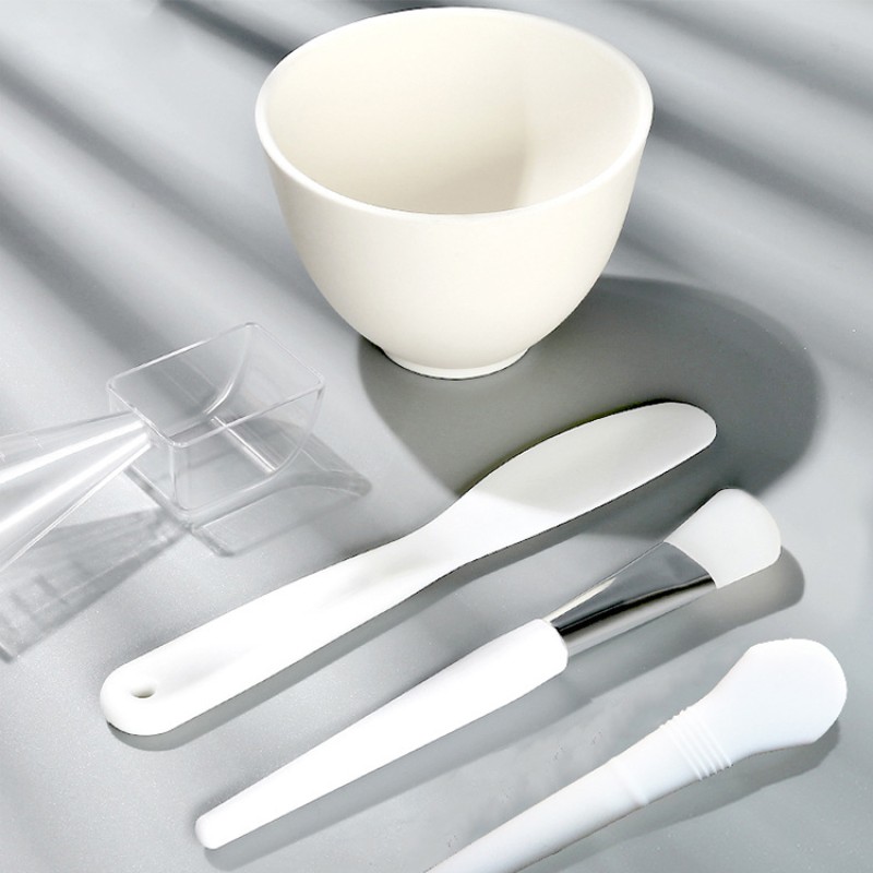 Silicone Bowls Supplier - KOUNISH 4PCS Mixing Cosmetic Tools