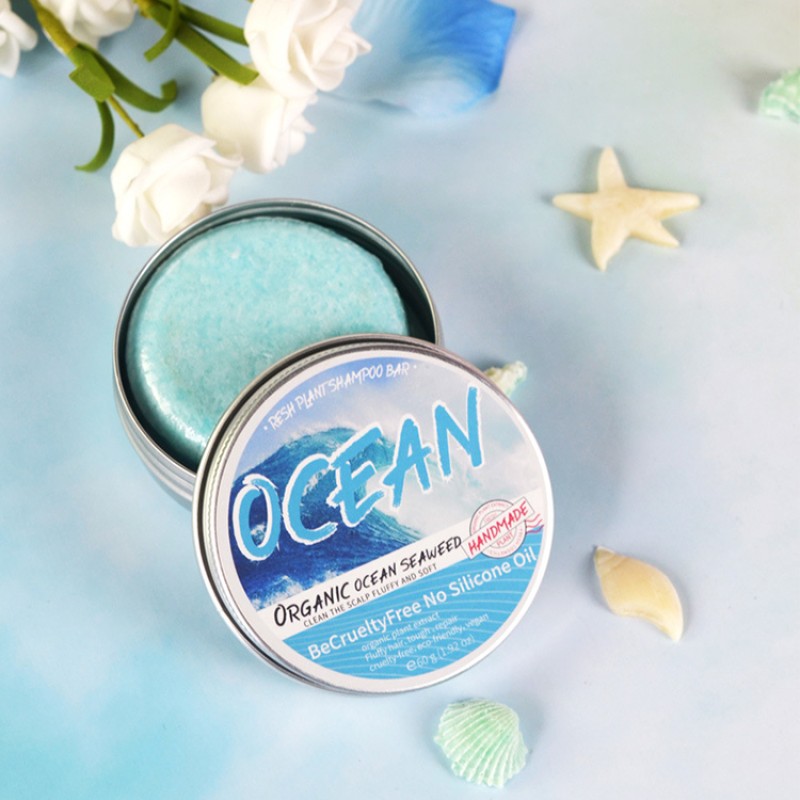 Cleaning Bar Shampoo Supplier - Private Label Natural Ocean Seaweed