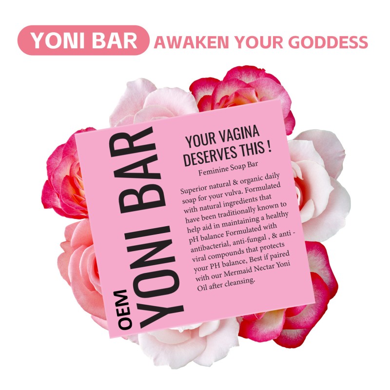 Yoni Soap Manufacturer - Handmade Herbal Pink Solid Bar