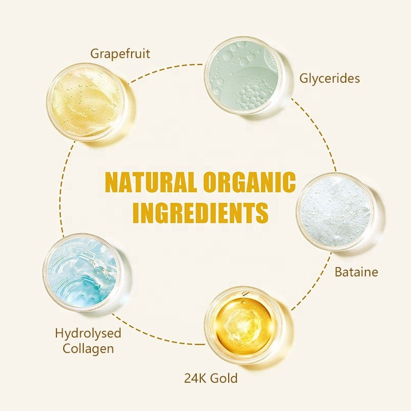 Gold Eye Gel Patches Factory - Custom 24K Anti-Wrinkle Snail