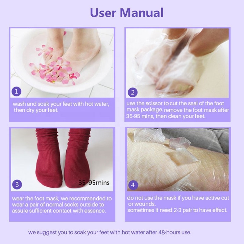 Foot Peel Mask Factory - Private Label Exfoliating Callus Remover