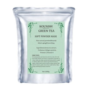Green Tea Mask Factory - Private Label Organic Clay Modeling