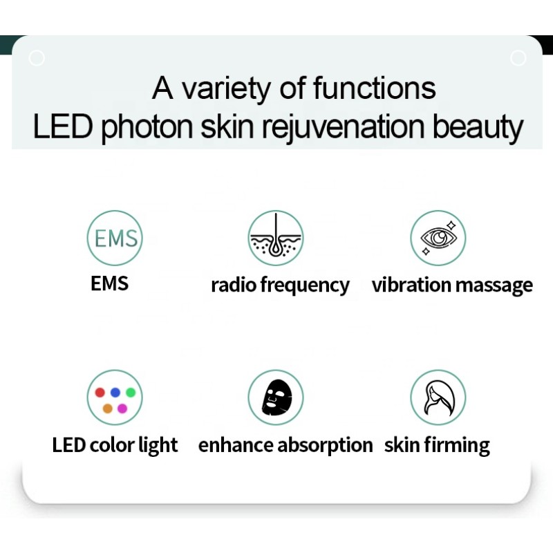 LED Beauty Machine Factory - Micro Current EMS Facial Equipment