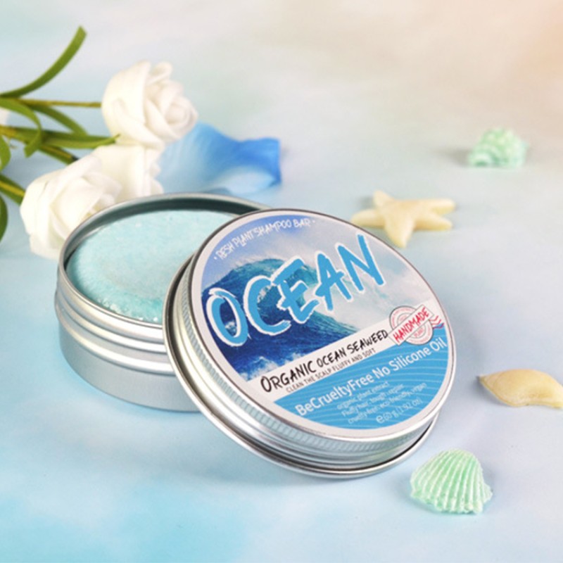 Cleaning Bar Shampoo Supplier - Private Label Natural Ocean Seaweed