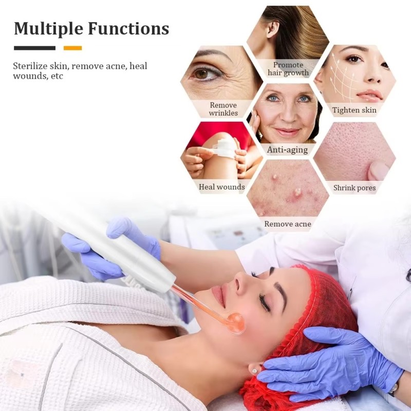 High Frequency Wand Manufacturer - Portable 4-in-1 ABS Handheld