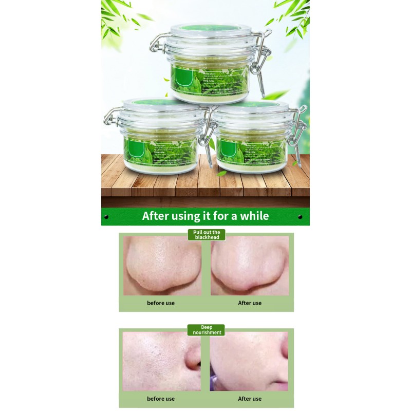Green Tea Mask Factory - Vietnam Herbal Powder Blackhead Acne